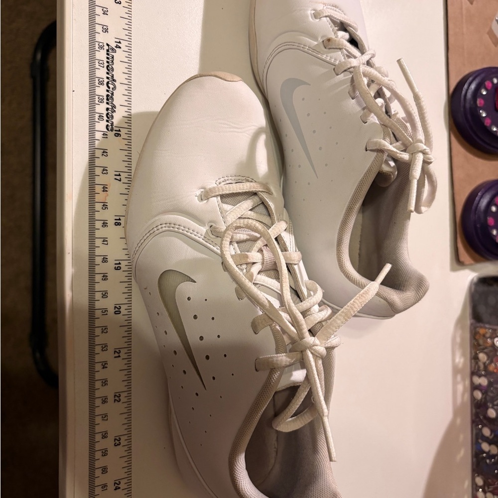 Nike White Cheer Shoes